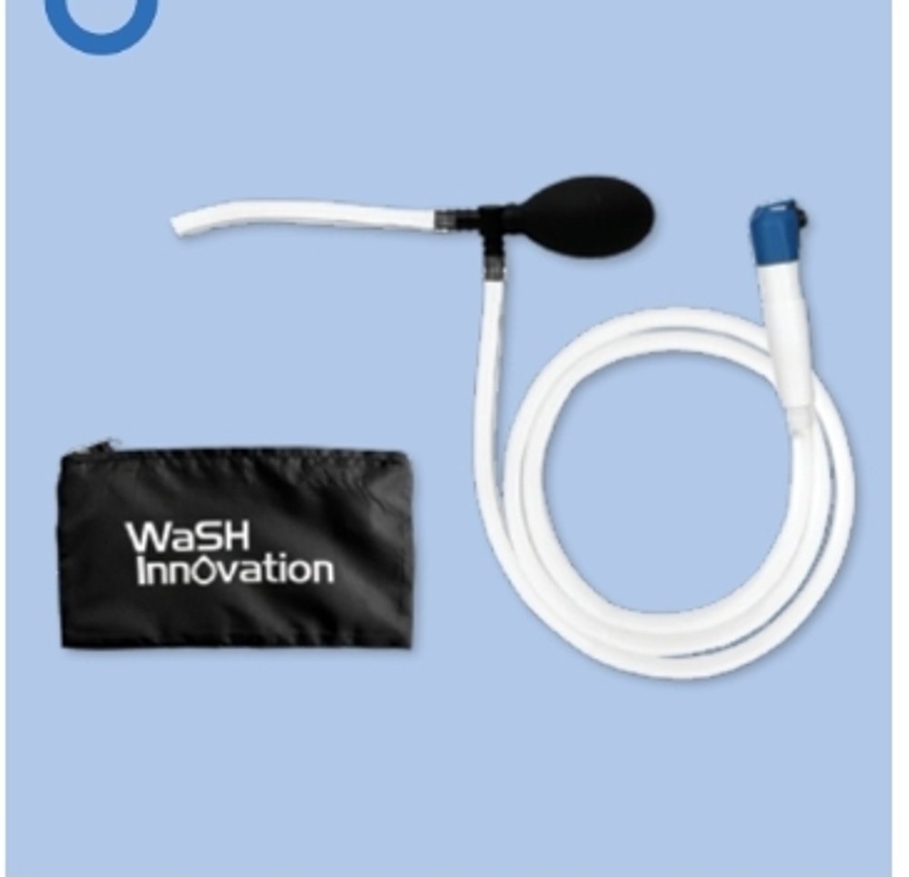 Pocket Self-Priming Shower